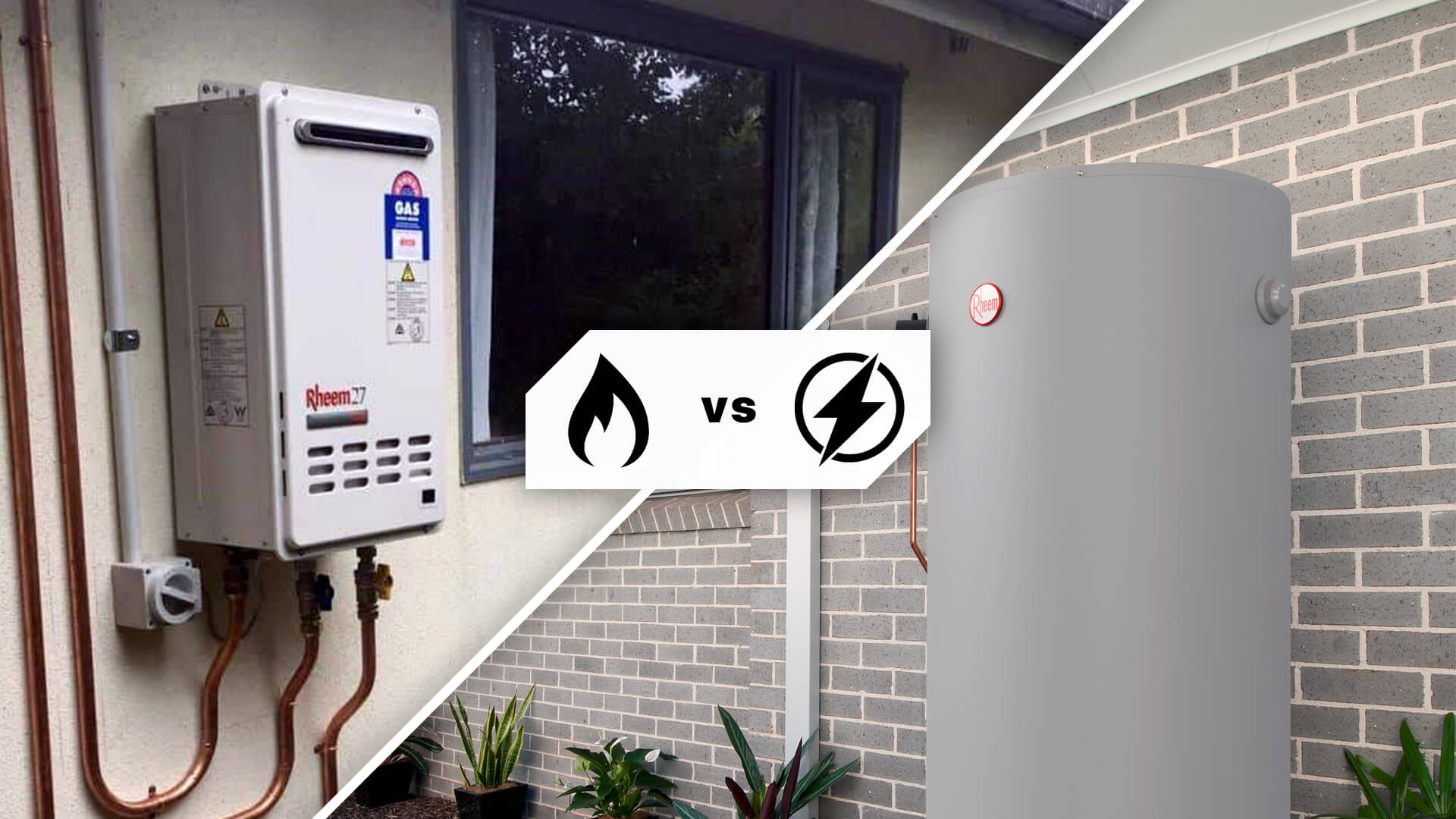 gas vs electric water heater