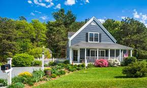 homes spring exterior